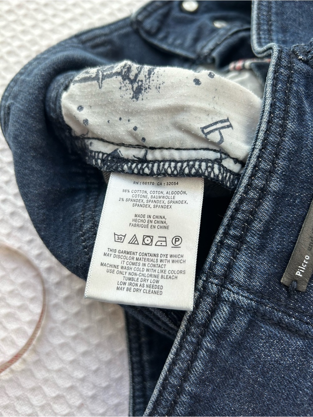 Anthropologie Pilcro and the Letterpress Jeans Size 28 Cropped Straight Leg - Picture 4 of 7